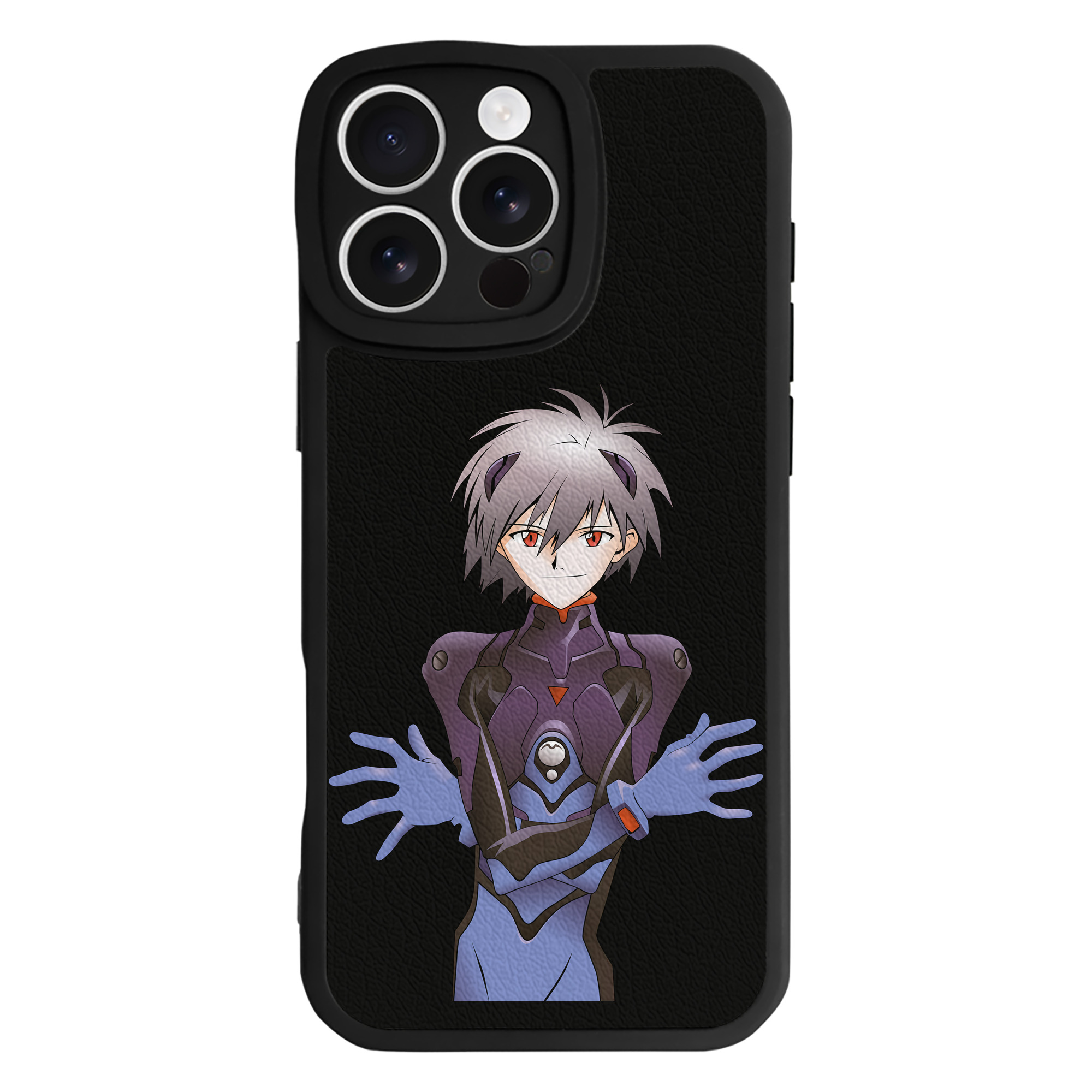 （画像用） EVA 新世紀エヴァンゲリオン 【iPhone 16シリーズ対応】シリコンスマホケース（レザー調） 材質：シリコン